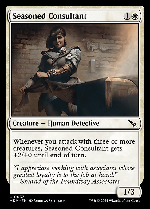 Seasoned Consultant 33