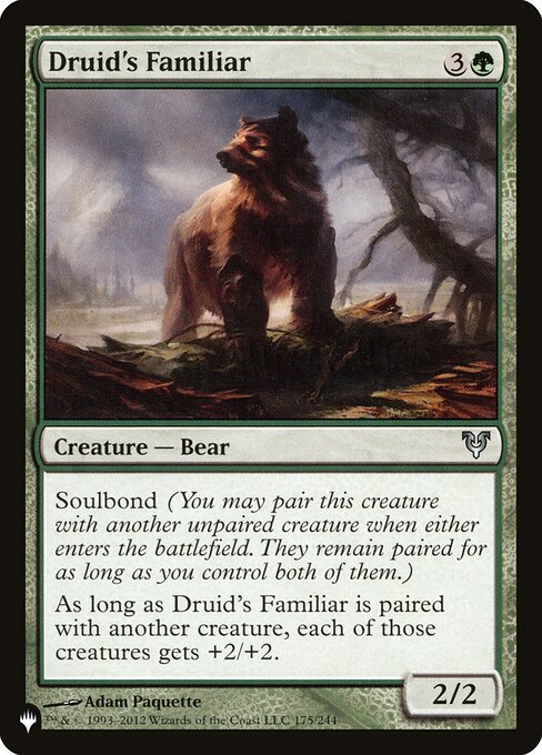 Druid's Familiar AVR-175