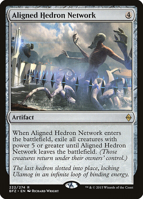 Aligned Hedron Network 222