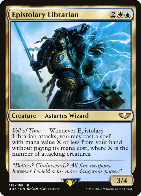 Epistolary Librarian 118