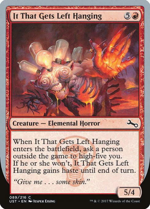 It That Gets Left Hanging 89
