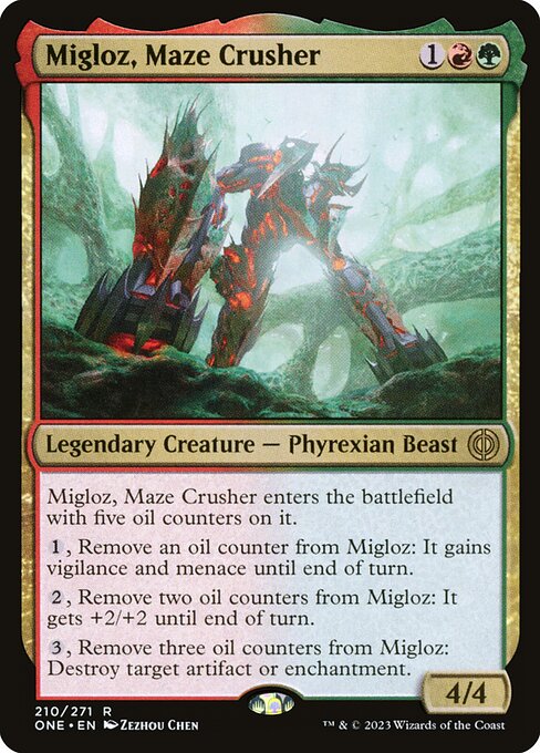 Migloz, Maze Crusher 210