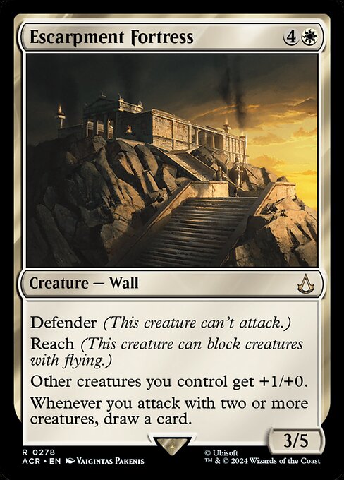 Escarpment Fortress 278