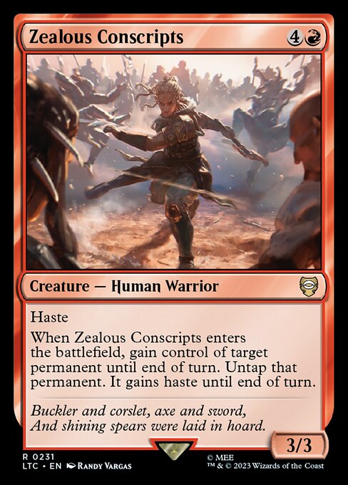 Zealous Conscripts 231