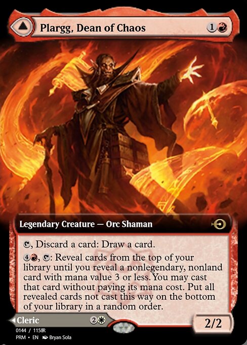 Plargg, Dean of Chaos // Augusta, Dean of Order 90260