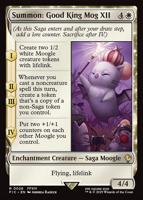 Summon: Good King Mog XII 26