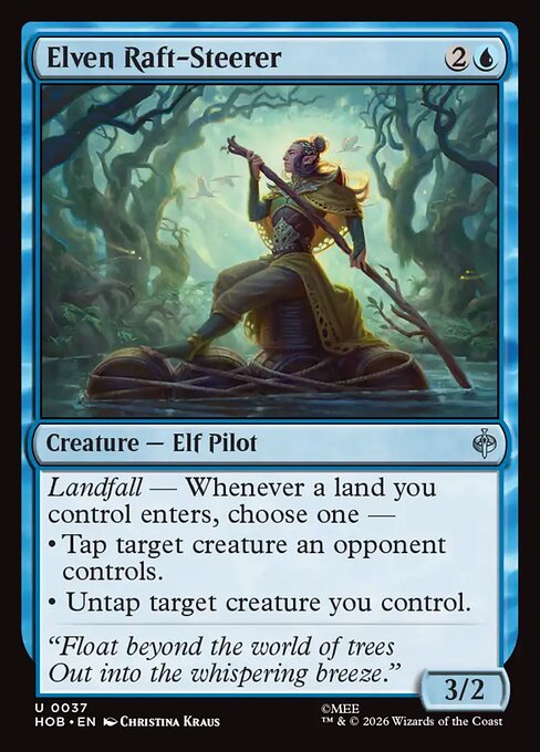 Elven Raft-Steerer 37