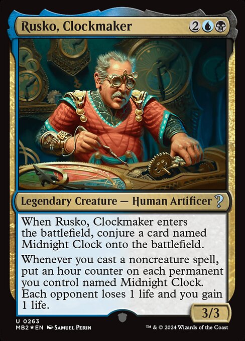 Rusko, Clockmaker 263