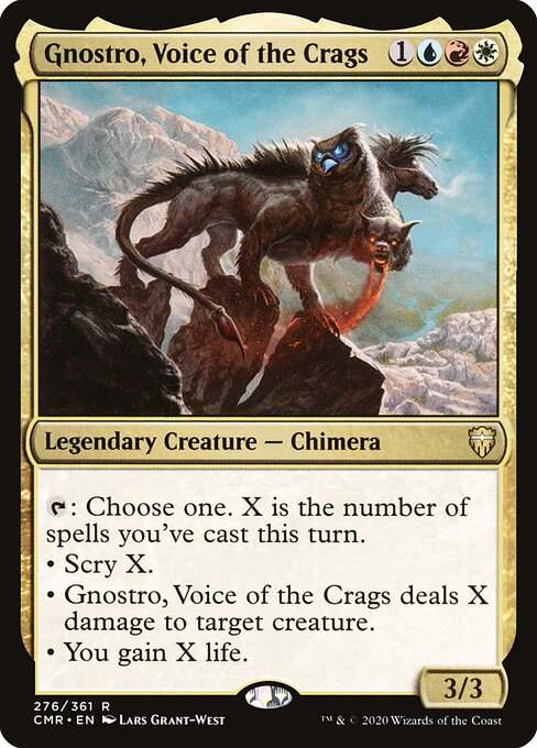 Gnostro, Voice of the Crags 276