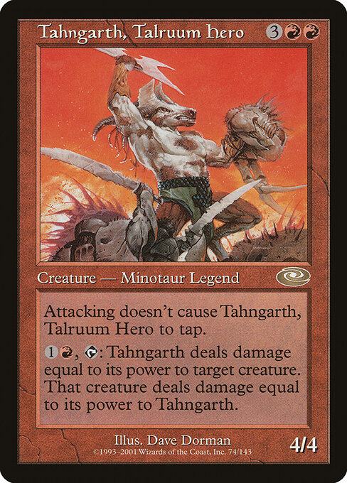 Tahngarth, Talruum Hero 74