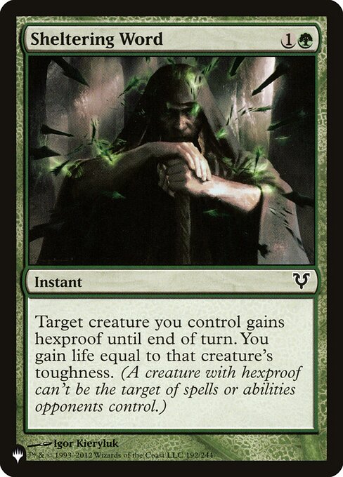 Sheltering Word AVR-192