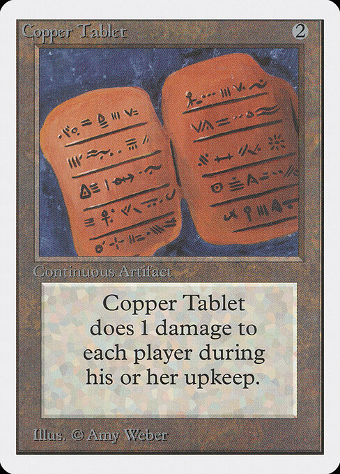 Copper Tablet 239