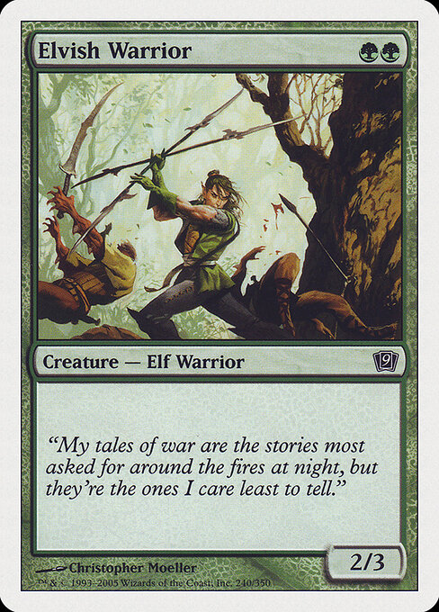 Elvish Warrior 240
