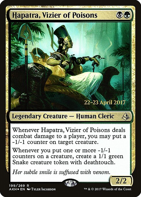 Hapatra, Vizier of Poisons 199s