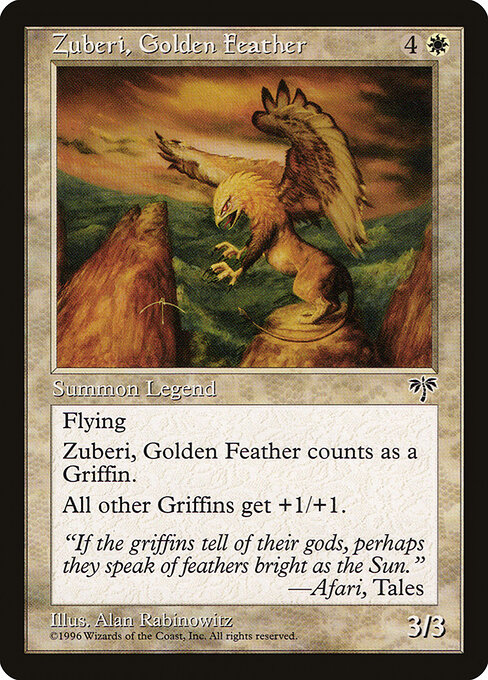 Zuberi, Golden Feather 51