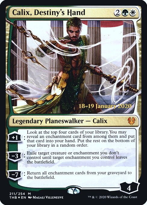 Calix, Destiny's Hand 211s