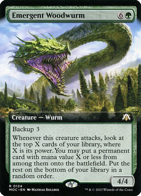 Emergent Woodwurm 124