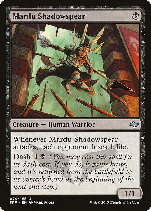 Mardu Shadowspear 74