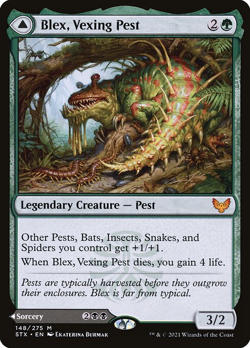Blex, Vexing Pest // Search for Blex 148