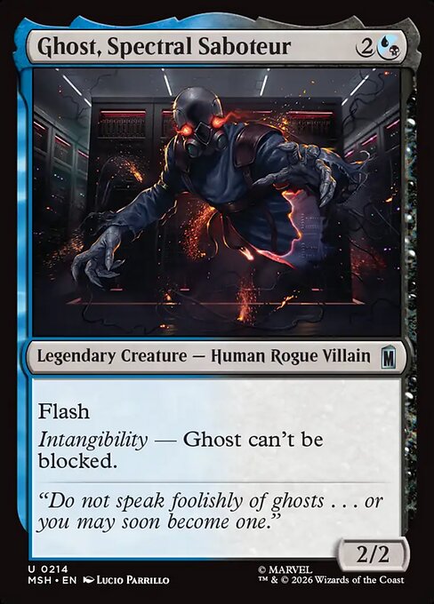 Ghost, Spectral Saboteur 214