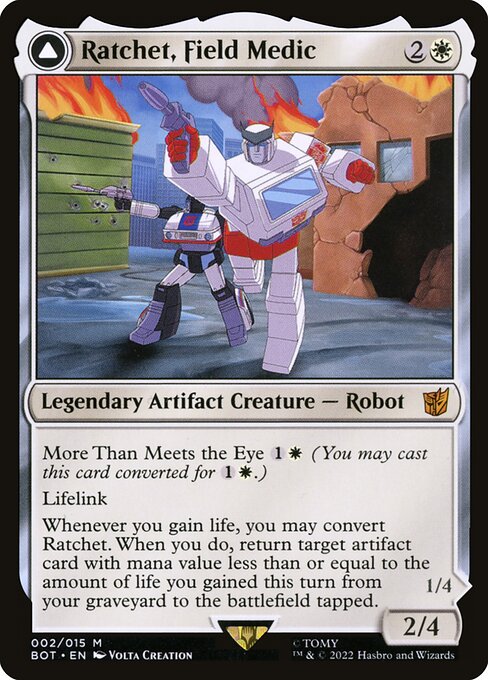 Ratchet, Field Medic // Ratchet, Rescue Racer 2