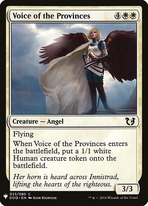 Voice of the Provinces DDQ-23
