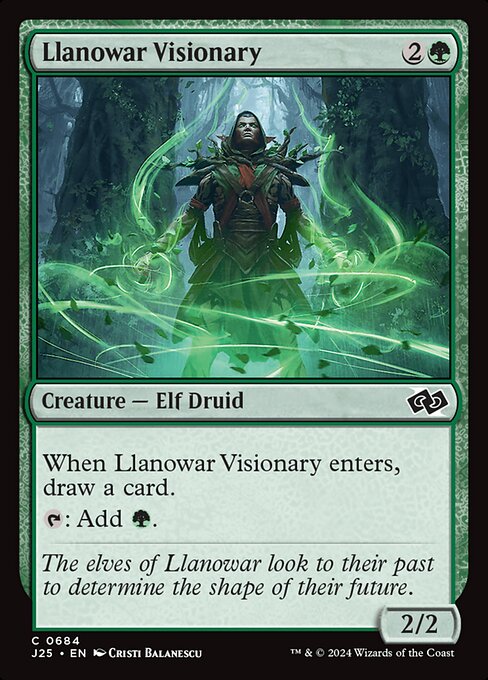 Llanowar Visionary 684
