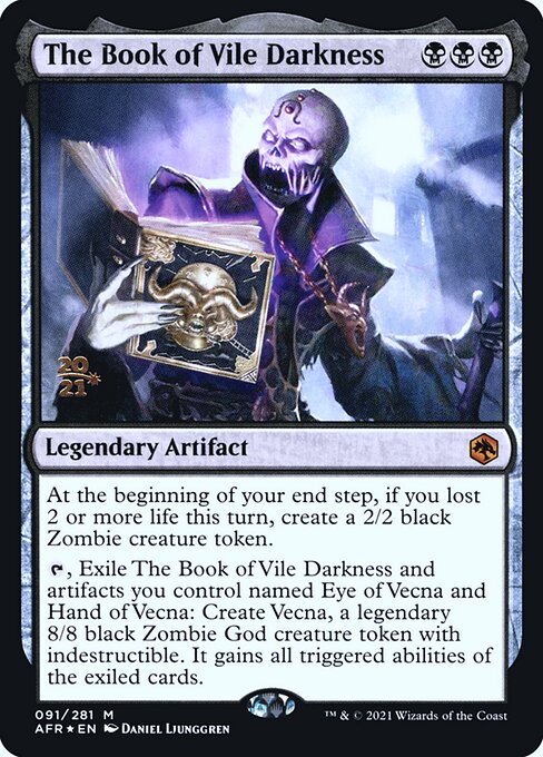 The Book of Vile Darkness 91s