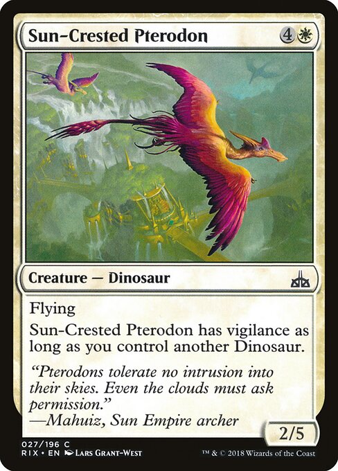 Sun-Crested Pterodon 27