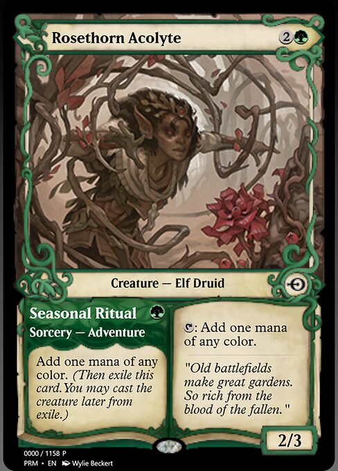 Rosethorn Acolyte // Seasonal Ritual 78842