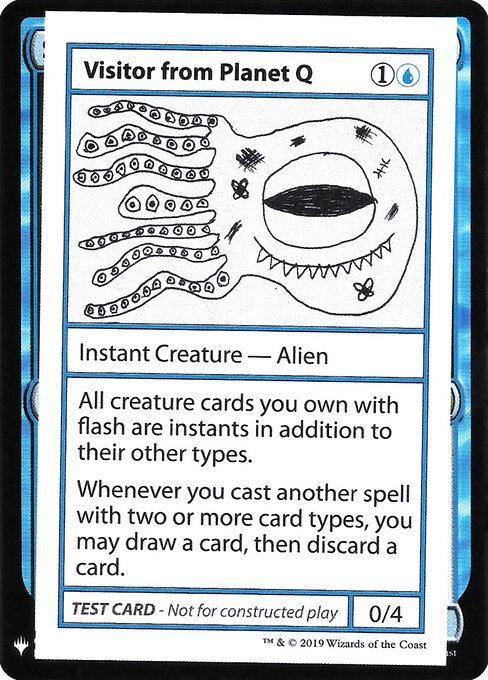 Visitor from Planet Q 33