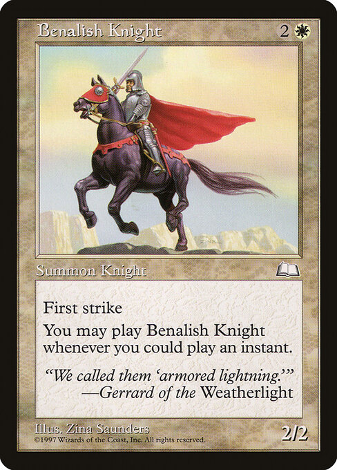 Benalish Knight 9