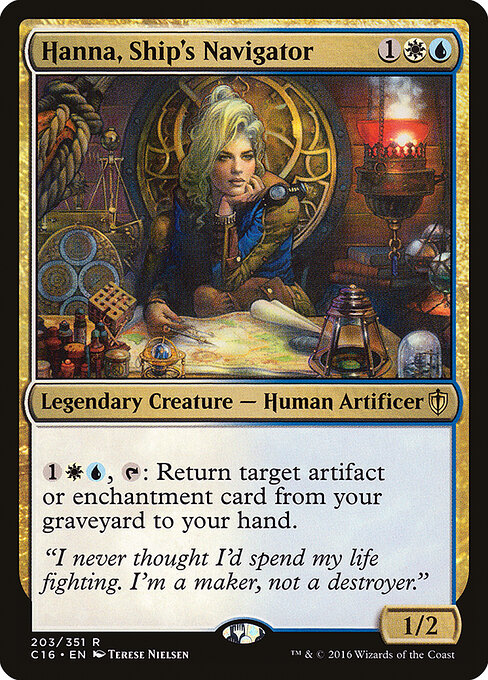 Hanna, Ship's Navigator 203