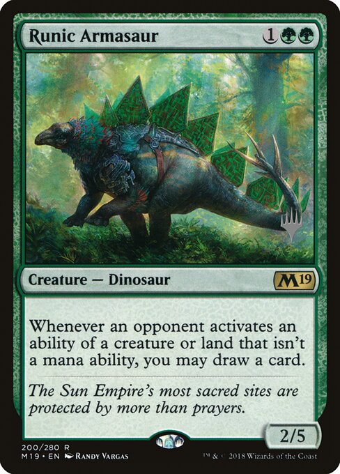 Runic Armasaur 200p