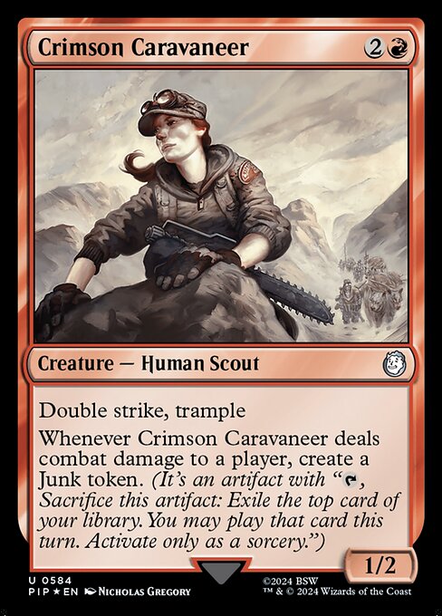 Crimson Caravaneer 584