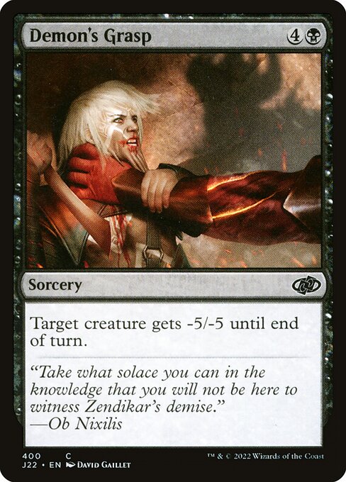 Demon's Grasp 400