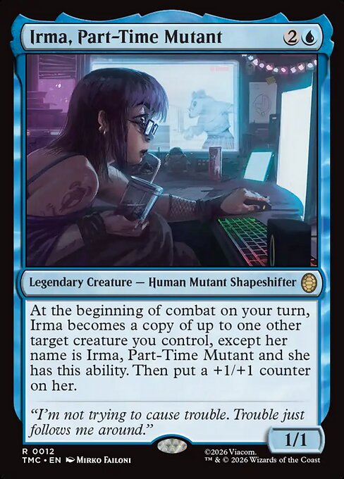 Irma, Part-Time Mutant 12