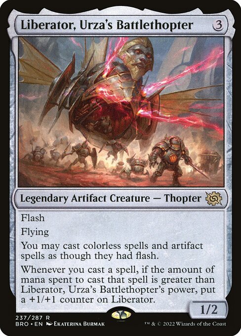 Liberator, Urza's Battlethopter 237