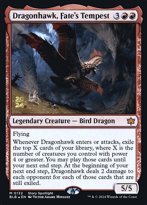Dragonhawk, Fate's Tempest 132s