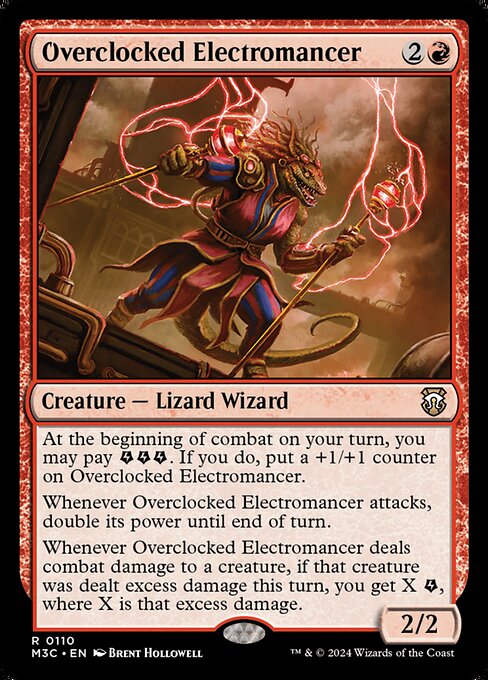 Overclocked Electromancer 110