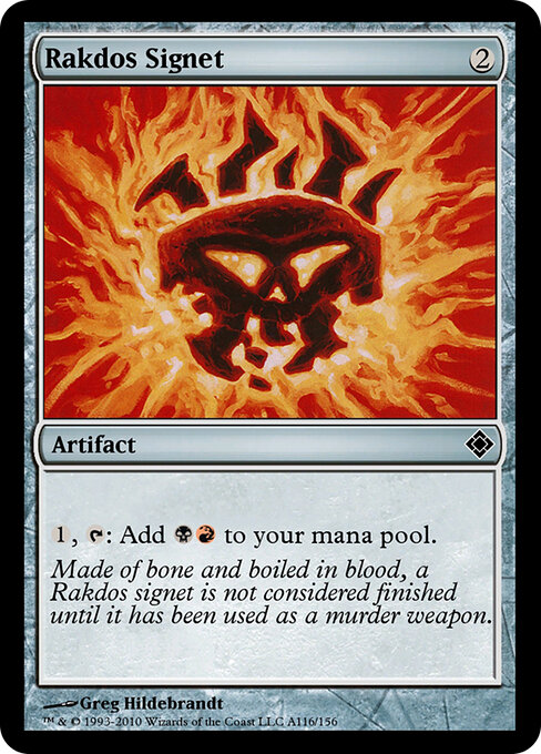 Rakdos Signet A116