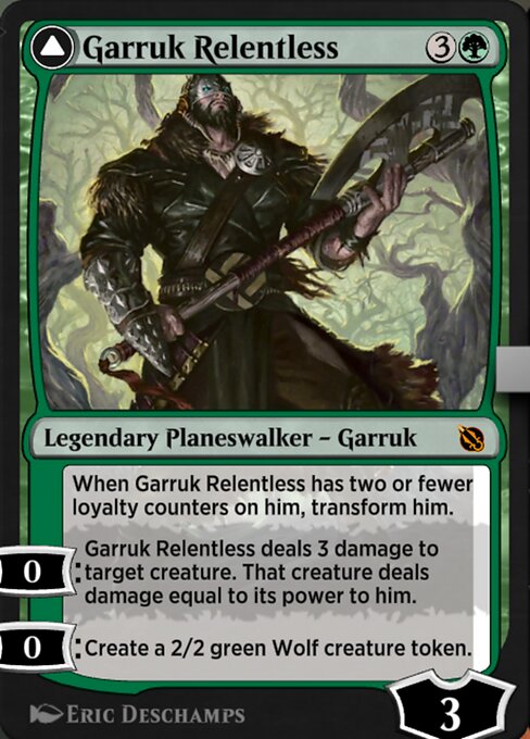 Garruk Relentless // Garruk, the Veil-Cursed 49