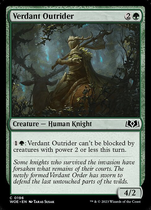 Verdant Outrider 196