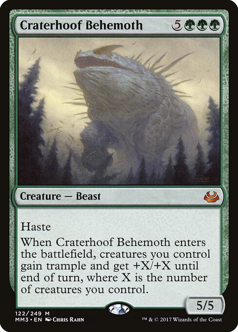 Craterhoof Behemoth 122