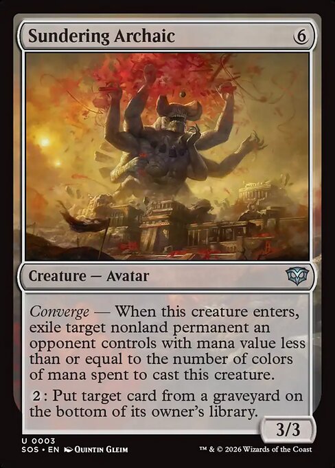 Sundering Archaic 3