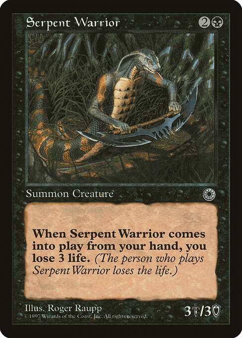 Serpent Warrior 109