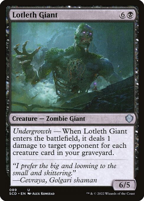 Lotleth Giant 89