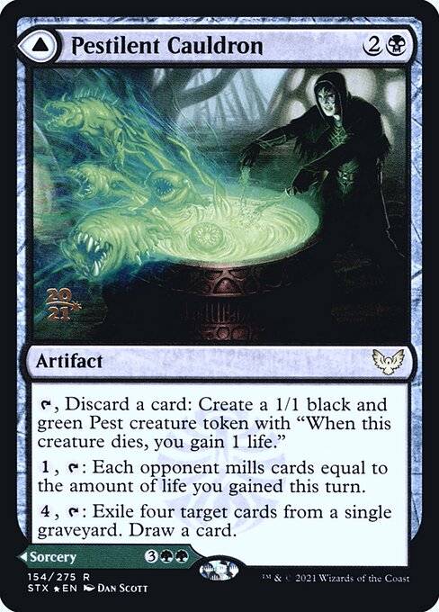 Pestilent Cauldron // Restorative Burst 154s