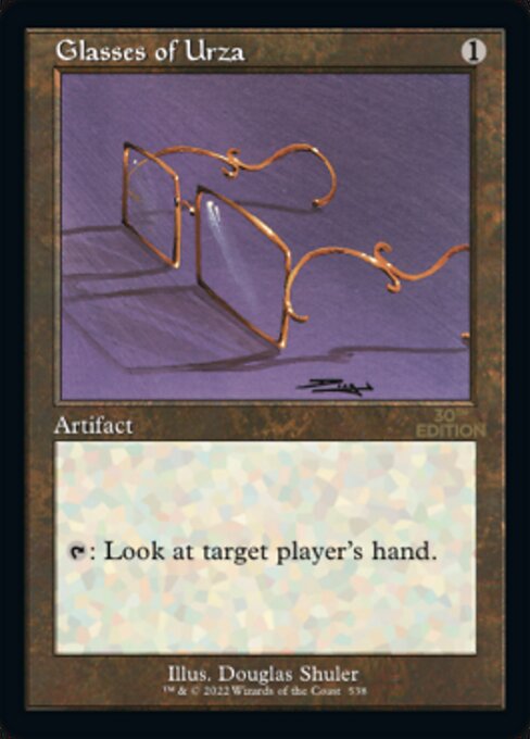 Glasses of Urza 538