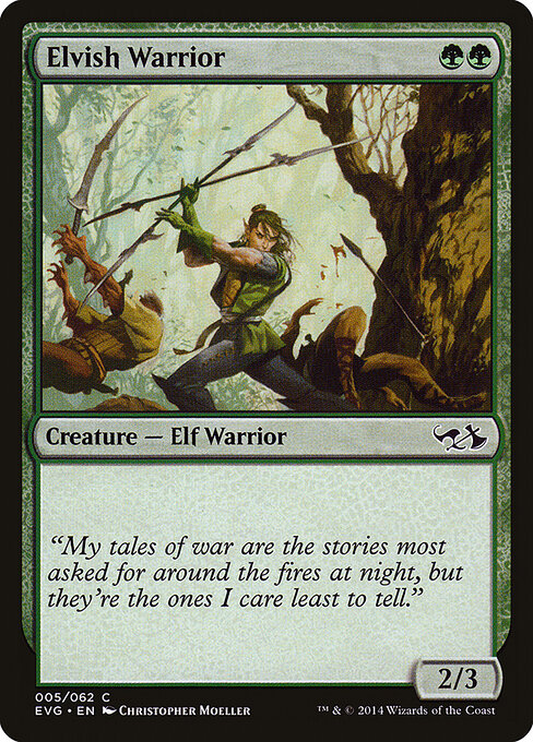 Elvish Warrior 5